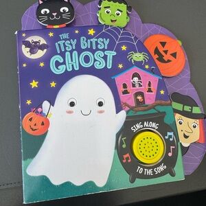 The Itsy Bitsy Ghost Halloween Sing-Along Book